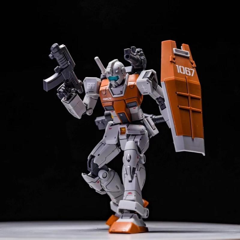 New Double Cannon Gk 65297 Morocco Gm Hg 1/144 Action Figures Model Kit Plastic Model Toys Collectible Model Boy'S Gift