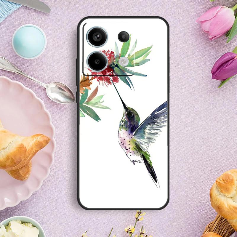 Hummingbird Phone Case For Redmi Note 12 11 9 10 13 Pro Plus 9S 10S 11S 12S Redmi 13C 9C 10C 12C Cover