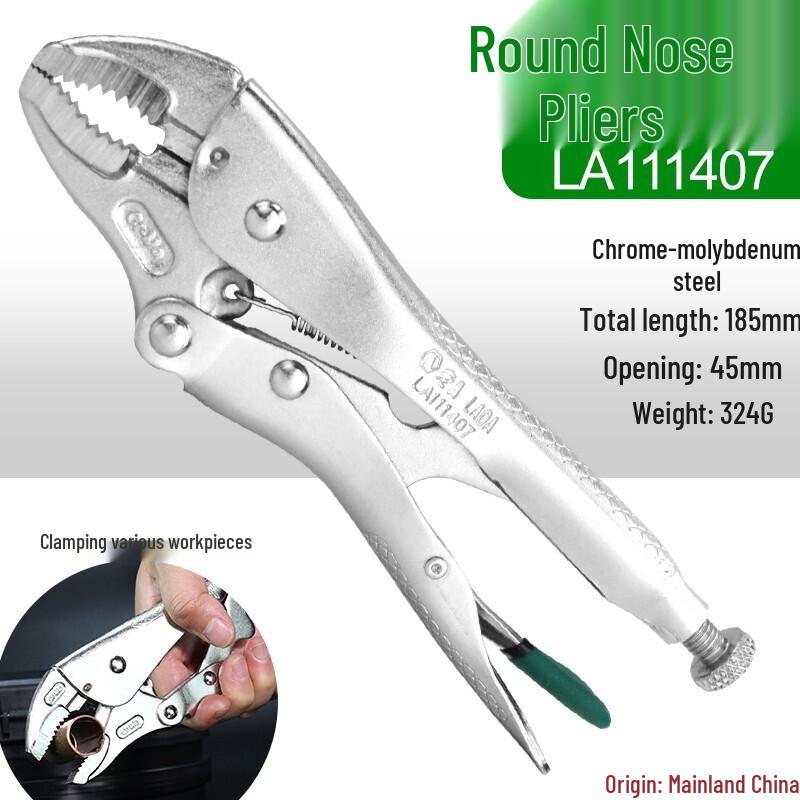 LAOA Round Jaw Heavy-Duty Locking Pliers