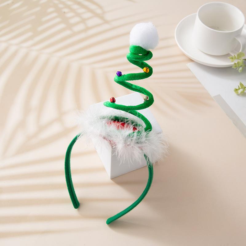 2Packs Christmas Headbands 3D Head Hat Headbands for Kids Women Men Christmas Parties Costume Accessories Xmas Holiday Party