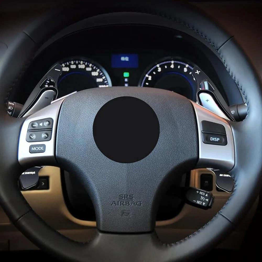 Aluminum Paddle Shifter Extension Kit For Lexus 2006-2013 2nd Gen IS250 IS350 is-F Car Shift Paddle Extended Trim Cover
