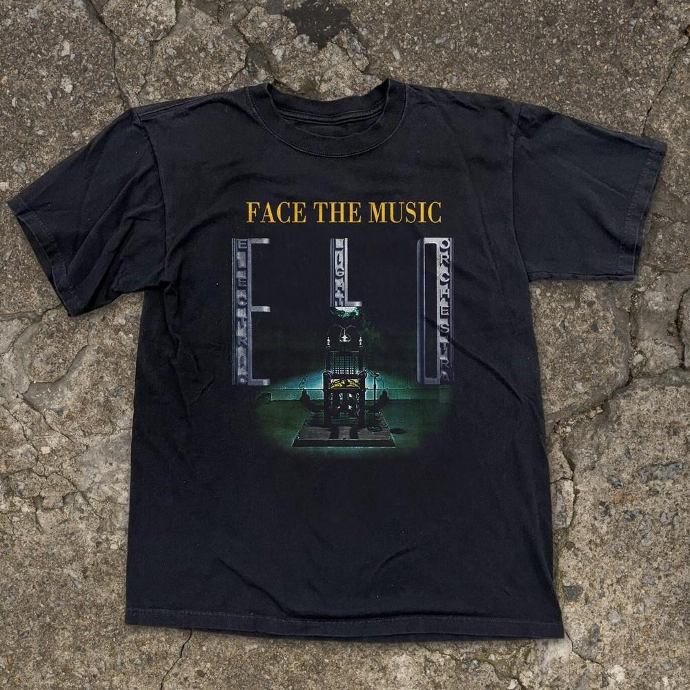 Electric Light Orchestra Face The Music T-shirt Nera Unisex Taglie S-5XL T-shirt Unisex