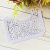 Lace Card Cutting Die Carbon Steel Flower Greeting DIY Mold Scrapbook Mould