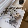 Metall miniveske kjede Crossbody skulderveske Allsidig dekorative klær Hodetelefonveske Skulderveske for kvinner