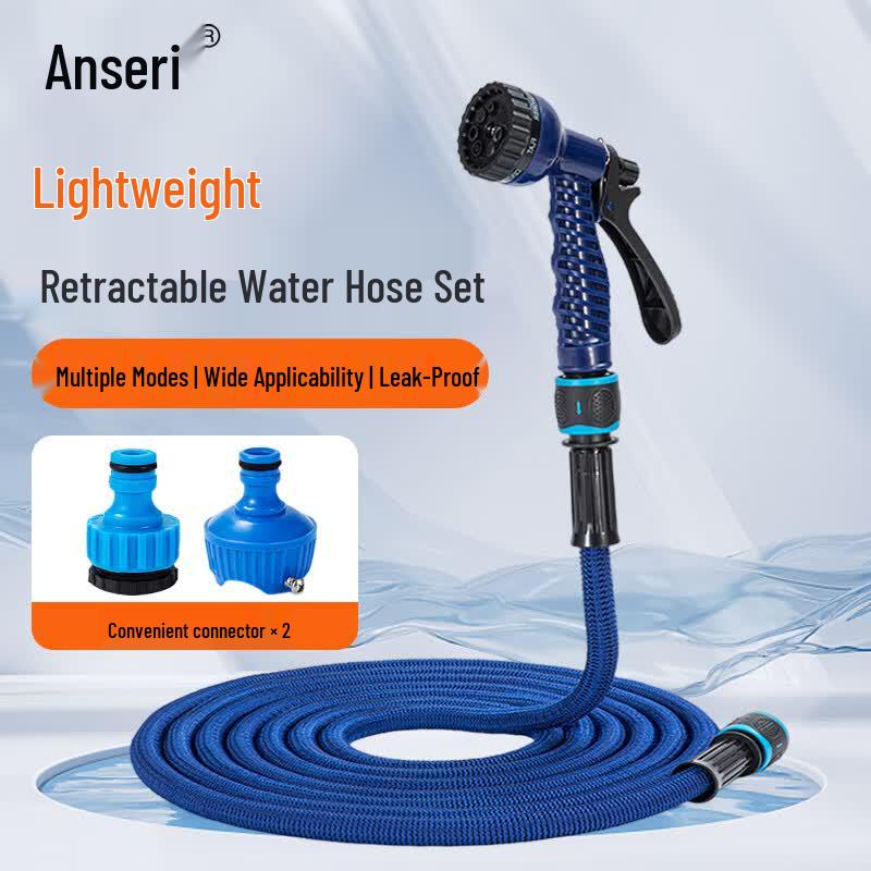 AOSafety Telescopic Garden Hose & Spray Gun Set