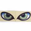 Motorcycle Eye Stickers 3D Stereo Reflective Cat Eyes Car Sticker Creative Rearview Mirror Decal Universal Eyes Car Stickers
