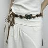 Bohemian Tassel Woven Belt - Women's Casual Exotic Korean Style Waist Ornament