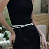 1pc Elegant Premium White Pearl Waist Chain Summer, School Fall, Autumn, Halloween