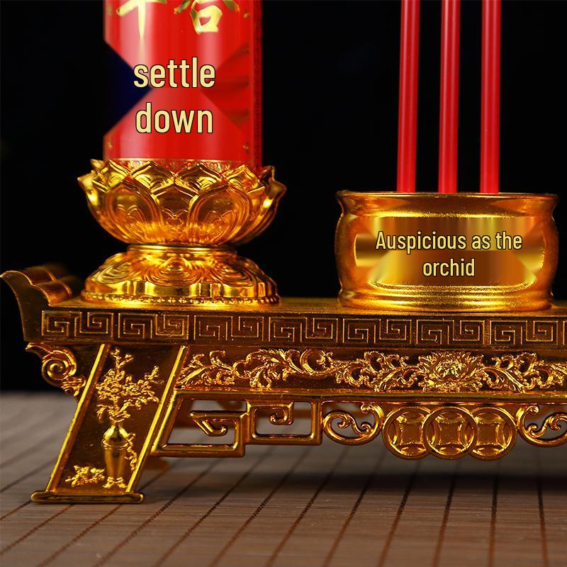 Swinging LED Electronic Candle Lamp: New Incense Burner, Ever-burning Candlestick for Home