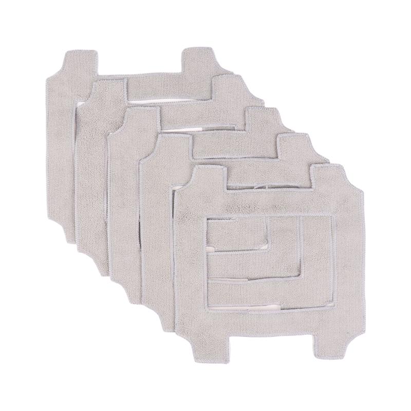 2/5/10Pcs Mops Cloth Kit For Ecovacs Winbot W2S Window Cleaning Robot Mop Pads For Robot Vacuum Cleaner Replace Accessories 5pcs