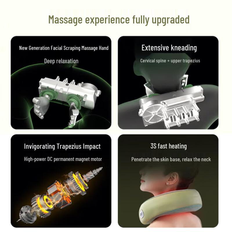 Dees Neck and Shoulder Massager Pillow