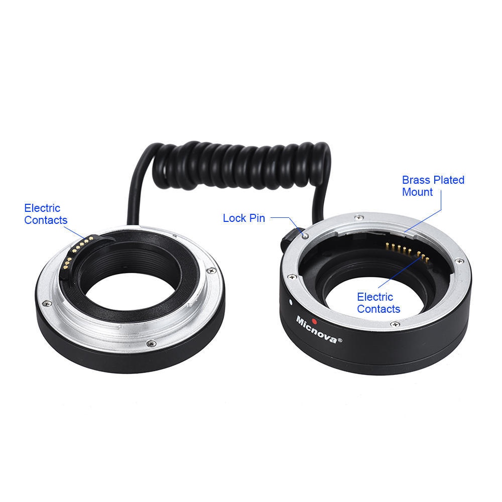 AF Auto Focus Macro Close-up Reverse Adapter Ring Tube for Canon EF/EF ...