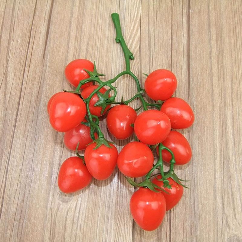 Artificial Friut Realistic Plastic Fruit Bunch of Simulation Fruit for Kitchen, Photography Props, 6 Kind of Fruit