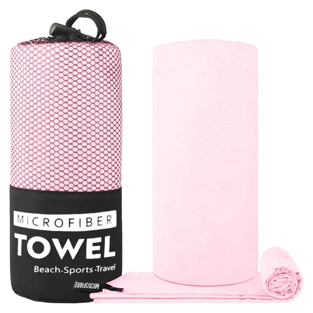 Toalha de Microfibra Ultra Absorvente Secagem Rápida Toalha de Praia Premium Viagem Fitness Academia Natação Yoga Acampamento Atividades ao Ar Livre