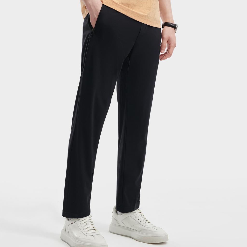 New FILA Casual Pants Men's Black F11M422604FBK