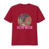 Neon Moon 90s Cactus Desert Country Western Cowboy Cowgirl T Shirt vintage Washed Versatile Stretched streetwear graphic Soft