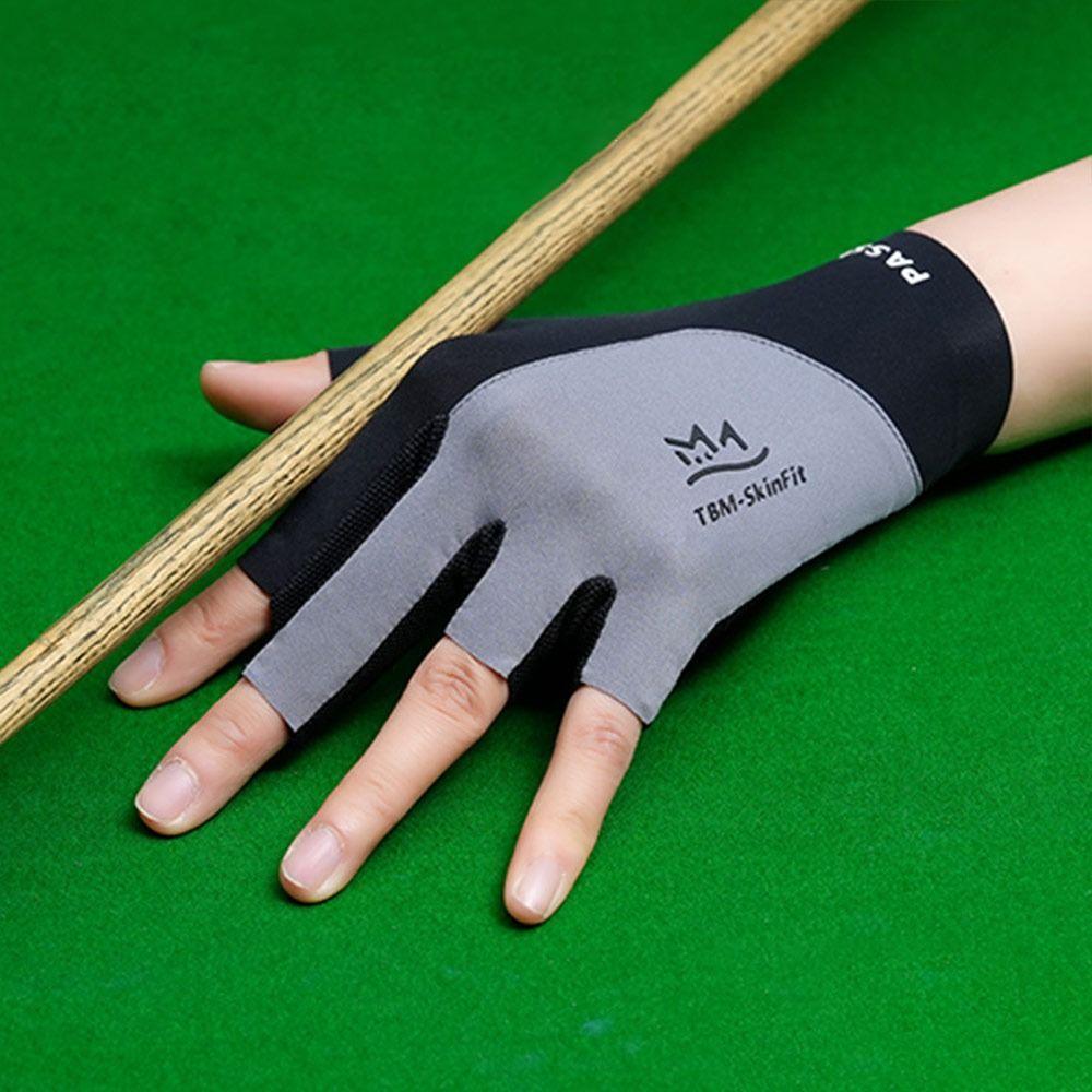 Breathable Billiards Gloves Fingers Show Pool Glove Thin Snooker Cue Sport Glove for Left Hand