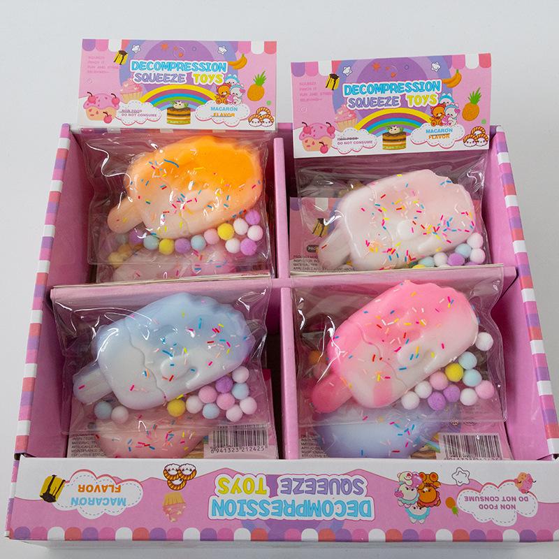 Silicone Pinchable Cat Scratch Donut: Soft, Glutinous Slow-Rebound Stress Relief Toy
