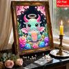 30x40cm Little Devil Pearl Painting Kit Frameless DIY Pearl Diamond Art for Adults & Beginners Handmade Gem Art Home Wall Decor & Gift Idea