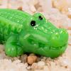 60Pcs Miniature Crocodile Figurine Mini Animal Resin Statue Ornament Educational Toy Dollhouse Fairy Garden Landscape Aquarium Decoration