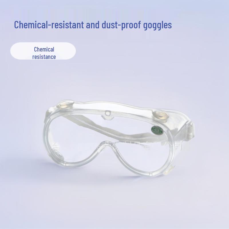 Small Japanese Style Anti-Chemical Splash Protective Goggles by Yile Brand Standard Size