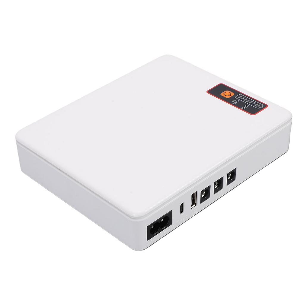 Mini UPS DC 20800mAh Battery Backup Uninterruptible Power Supply for Router Modem Security Camera USB Type C US Plug