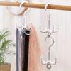 3Pcs Multi-functional Rotating Hook | Plastic Multi-purpose Hook for Hanging Bags, Kitchen, Travel, Home Storage