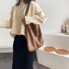 Vintage Design PU Leather Handbag for Women Casual Luxury Large Capacity Designer Shoulder Bags Ladies Fashion Shopper Totes