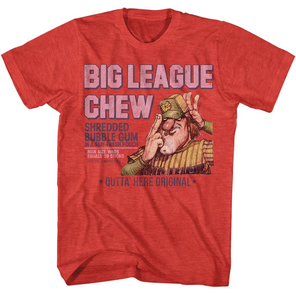 Big League Chew Bubble Gum Distressed Outta Here Original Men T Shirt XXXXL