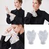 Elegante Damen Ärmel mit Spitzenbesatz, Handgelenkmanschetten, Dekorative Ärmel, Armschmuck für Büro, Alltagskleidung und formelle Anlass-Outfits