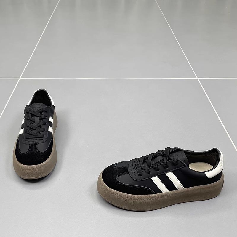 De Training Shoes Women's Shoes Spring Thick Bottom Small White Shoes Retro Gump Shoes Casual Sports