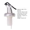 Oil Bottle Pourer Lightweight Safe ABS Vinegar Bottle Flip Cap Stopper Sauce Vinegar Liquor Pourer