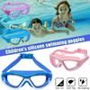 Anti-fog Swimming Goggles For Kids With Ear Plugs And Uv Protection No Leaking