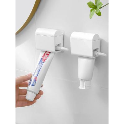 Exprimidor de Pasta de Dientes de Pared Accesorios de Baño Dispensador de Pasta de Dientes Soporte Autoadhesivo Impermeable Organizador de Cepillos de Dientes