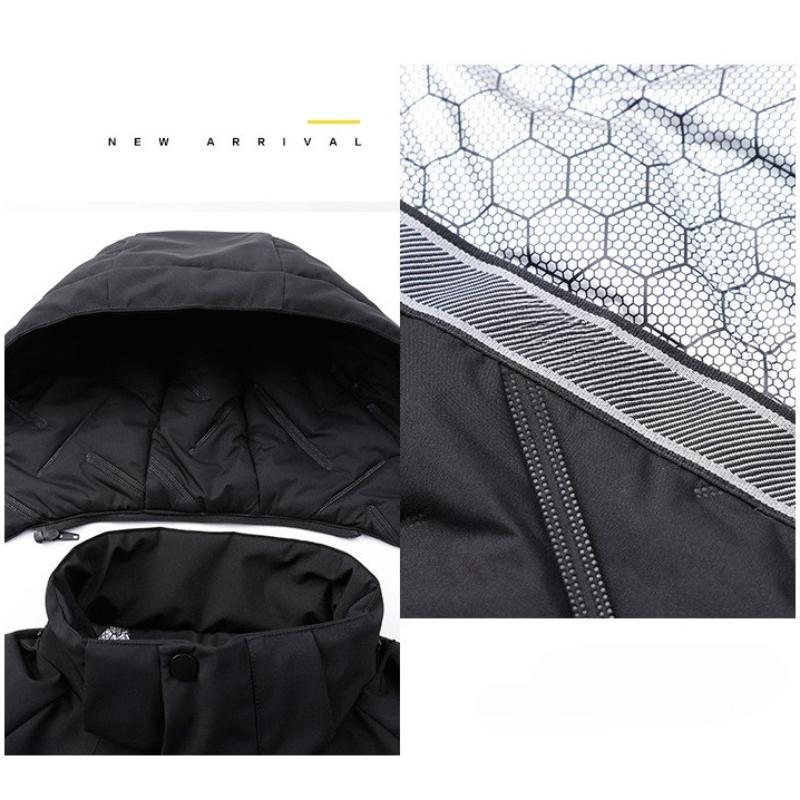 Winter Couples Models Cotton Jacket Warm Machine Quilted Cotton Jacket Graphene Heating Cotton Workers Fashion Casual Jacket