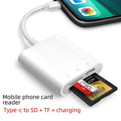 Apple 15 Pro Max Multifunction Card Reader & Adapter for SD/TF Cards