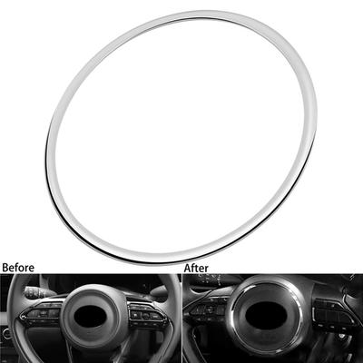 Anéis de Acabamento Interno do Carro Anéis de Decoração do Volante do Carro 6AA-MXPH10 6AA-MXPH15 para Acessório Modificado 2020-2021