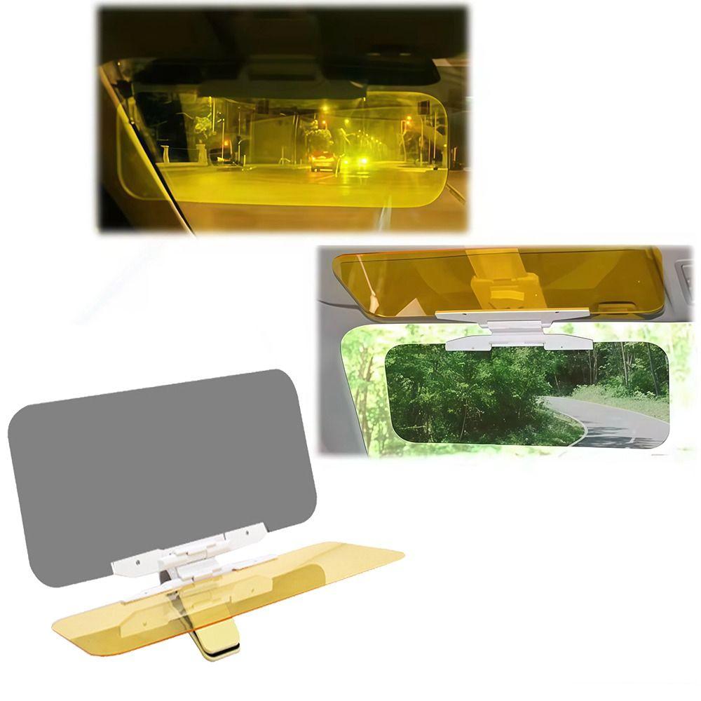 High-Transparent Anti Glare Sunshades Adjustable Night Driving Shield Eye Protection