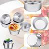 4Pcs Aluminum Zinc Zinc Alloy Individual Bakeware Tumblers Baking Tool Pudding Mould Egg Tart Mold Muffin Cup