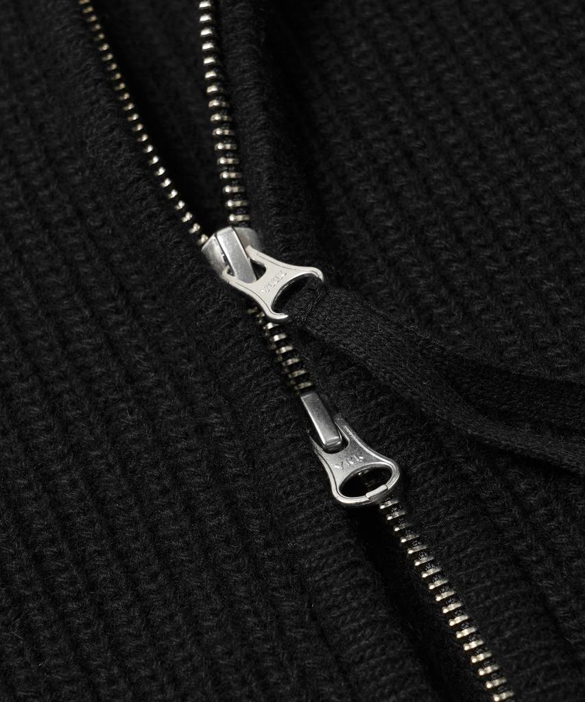 Frizmworks Wool Deck Zip Up Cardigan _ Black