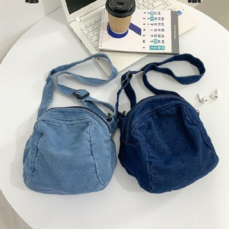 Denim Shoulder Bag Casual Handbag Women Girls Men Travel Crossbody Bag Tote Bags