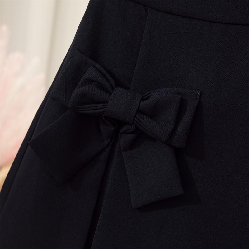 Bogen Unregelmäßige Mini Röcke Frauen Sommer Hohe Taille Schlank Schlitzte A-linie Rock Shorts Süße Mädchen Casual Alle-spiel Schwarz grau