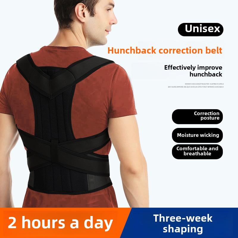 Men's AND WOMEN'S Scoliosis Corrector Kyphosis Corrector Student Adult Posture Corrector Anti-kyphosis Fixed Strap