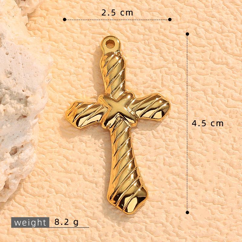 Hot-Selling Personalized Stainless Steel Cross Collection Pendant Clavicle Sweater Chain Jewelry
