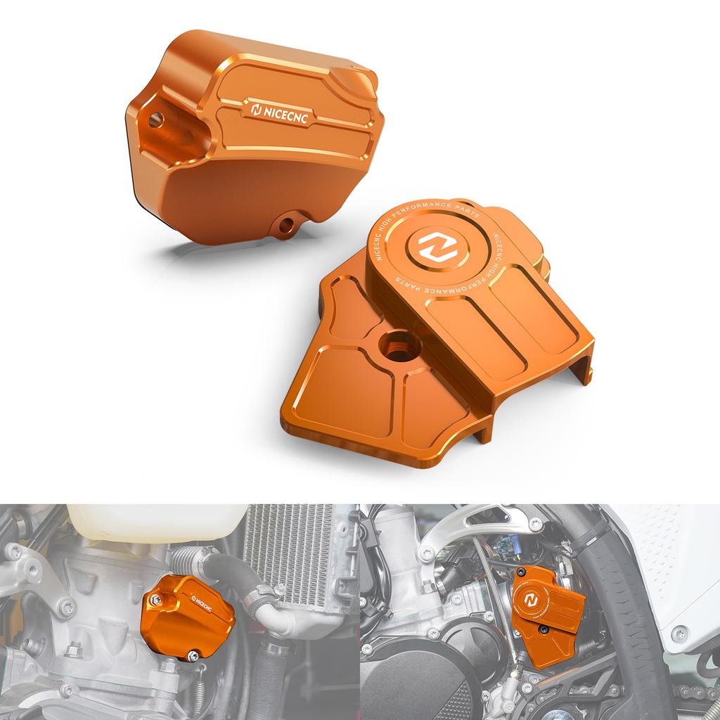 2024-2025 For KTM TBI EXC 300 EXC 250 For Husqvarna TE 300 TE 250 For GasGas EC 300 250 Power Valve Cover & Throttle Body Guard