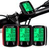 Fahrrad LCD Computer Kabelgebunden Fahrrad Geschwindigkeit Kilometerzähler Englisch Wasserdicht Fahrradzubehör Hintergrundbeleuchtet Für Tag/Nacht Radfahren