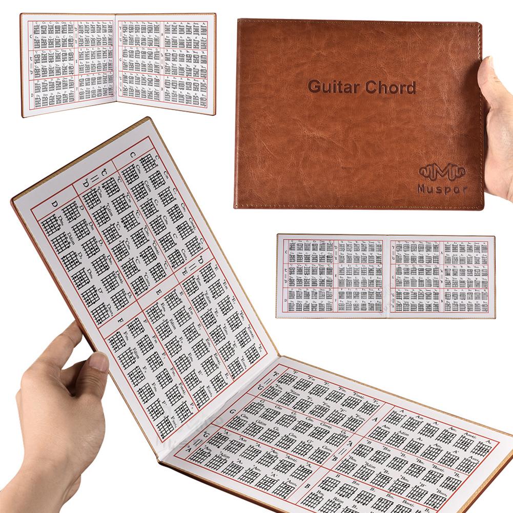 6 String Guitar Chord Book Guitar Chord Chart Instructional Classical Guitar Chord Book Electric Guitar Chord Book for Beginners