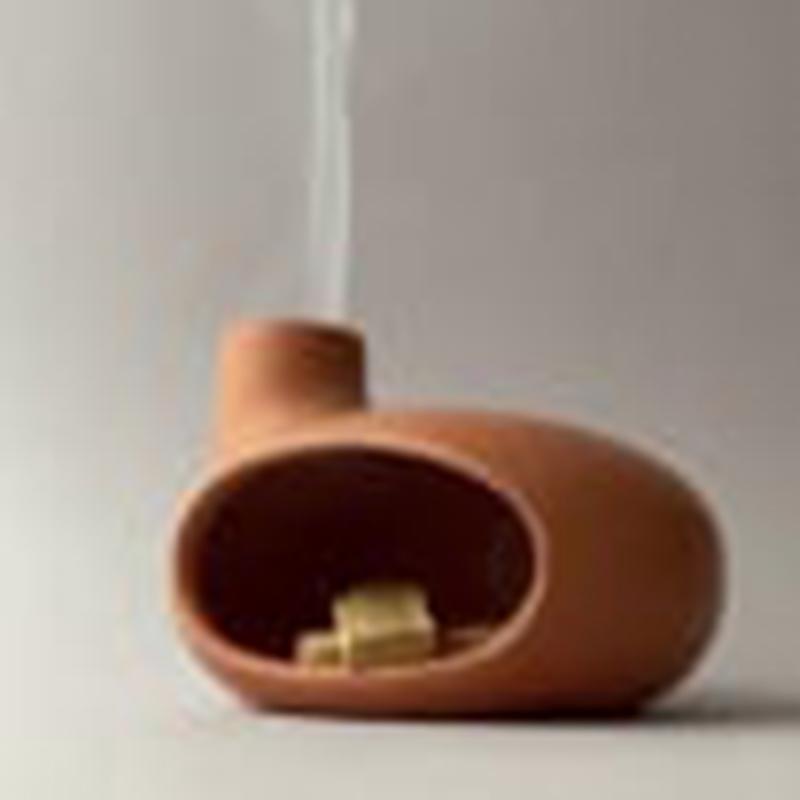 Cone Incense Burner Home Furnace Yoga Palo Santo Holder Ceramic Censer For Farmhouse Housewarming Dining Room Bedroom Office