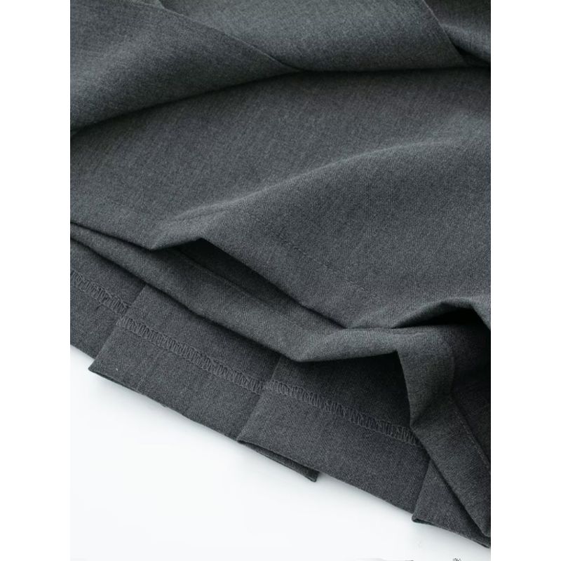 Fashion Kaslead Women's Casual Pleated Skirt