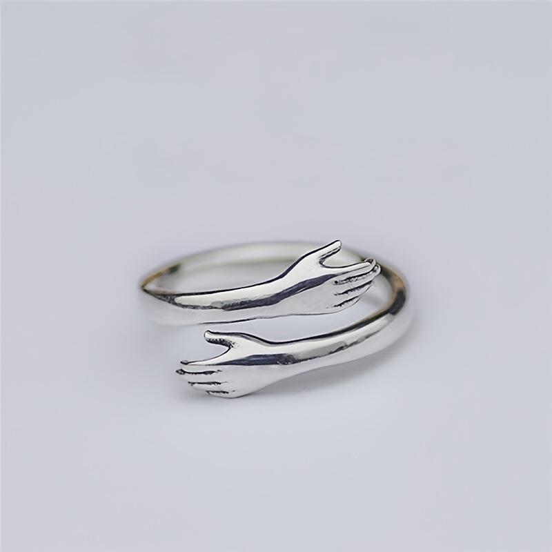 Trendy Stainless Steel Hugging Ring